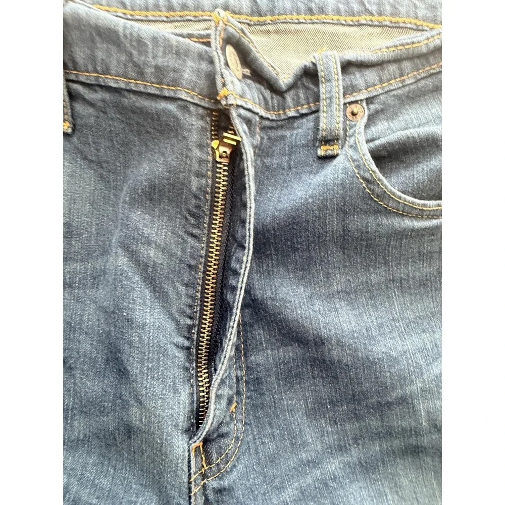 Levi's 502 Jeans Mens 38x36 Blue Medium Wash Regular Tapered Denim Pants Casual